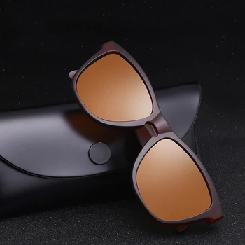 Zīmola dizaina retro 2019 classic polarizētās saulesbrilles, vīriešu un sieviešu braukšanas lodziņā saulesbrilles vīriešiem brilles UV400 Gafas De Sol