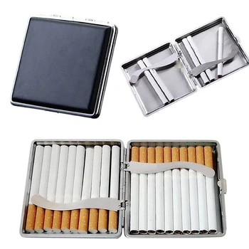 Ādas Cigarešu Gadījumā Automātiska Cigarešu Kaste Modes Personalizētu Smēķēšanas Piederumi