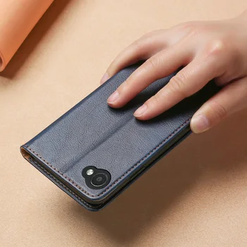 Ādas Gadījumā uz Coque LG Q6 Gadījumā Magnētisko Flip Stends Telefonu Gadījumā par LG G6 mini Segtu Kartes Slots Fundas Tālruņa vāciņu
