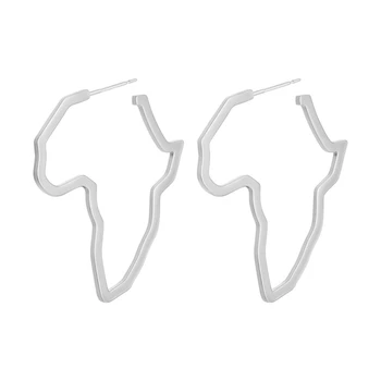 Āfrikas Karte Pārspīlēti Lieli Auskari Populārs Rotaslietas Ir 2021. Āfrikas Tradicionālo Etnisko Stilu. Dzimšanas Dienas Svinības Rotaslietas. Vairumtirdzniecība