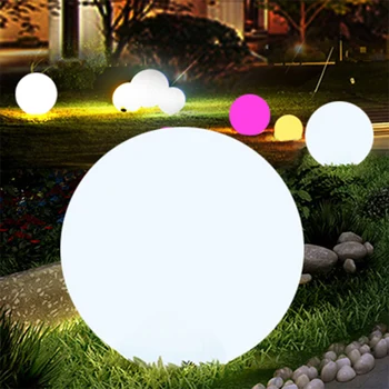 Āra LED Dārza Bumbu Gaismas Zālienu Ielas Grīdas Lampa 16 Krāsas IP68 Wateroroof Baseins, Kāzas, Dzimšanas dienas svinības Apdare