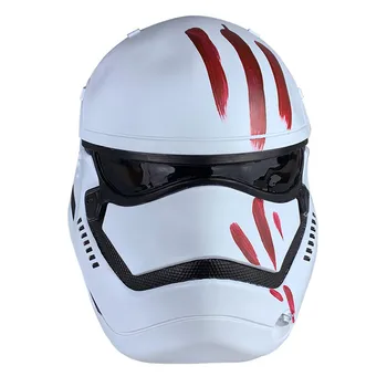 Ķivere Pieaugums Skywalker Mandalorian Cosplay Sith Trooper Red Ķivere Halovīni Maska, Lateksa PVC Maskas