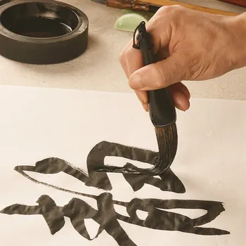 Ķīniešu Otu, Pildspalvu Caligrafia Ragu Penholder Kaligrāfijas Otu, Pildspalvu, Ķīniešu Glezniecības Mazo Bunkura Shapped Sukas Tinta Ķīna