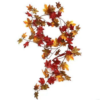 Šifrēta, Maple Leaf Mākslīgo Niedru Rotangpalmas Augi Halloween Dekorēšanai Rudens Lapu Rotangpalmas Mājas Dekori Ziemassvētku Rotājumi DIY