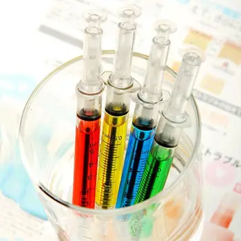 Šļirču Pildspalvas - (Tilpuma iepakojumā 24) Bagāžnieka Jautri Multi Krāsu Jaunums Pildspalva Nur