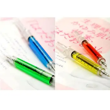 Šļirču Pildspalvas - (Tilpuma iepakojumā 24) Bagāžnieka Jautri Multi Krāsu Jaunums Pildspalva Nur