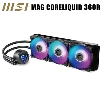 Ūdens dzesēšanas MSI MAG CORELIQUID 240R 360R RGB Cooler Fan ARGB 93.69 CFM SPĒĻU Atbalsta AMD Intel CPU Mātesplates Dzesēšanas Jaunas